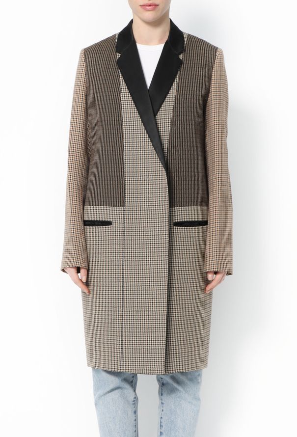 Céline Pre-Fall 2011 Houndstooth Crombie Coat - 4