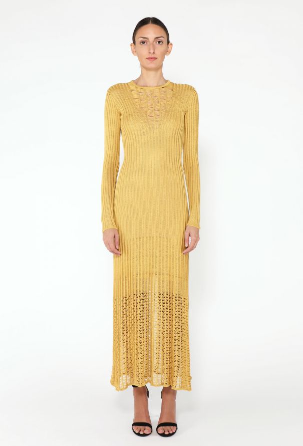 Gabriela Hearst S/S 2023 Maia Silk Knit Dress - 3