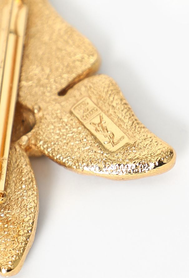 Saint Laurent S/S 1993 Goossens' Butterfly Brooch - 5