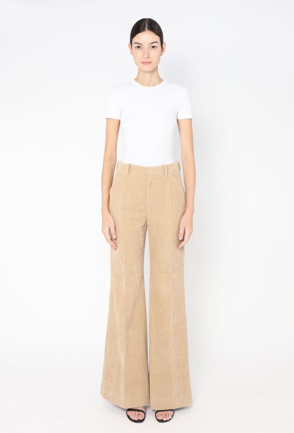 Chloé Tailored Corduroy Suit, Pre-Fall 2023 - 4