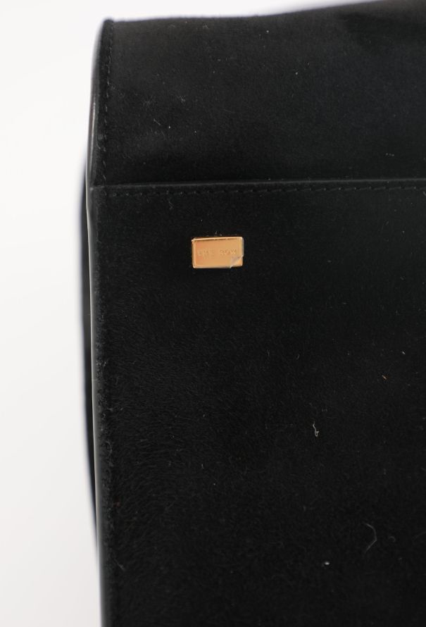 The Row Black Suede Margaux 17 - 9