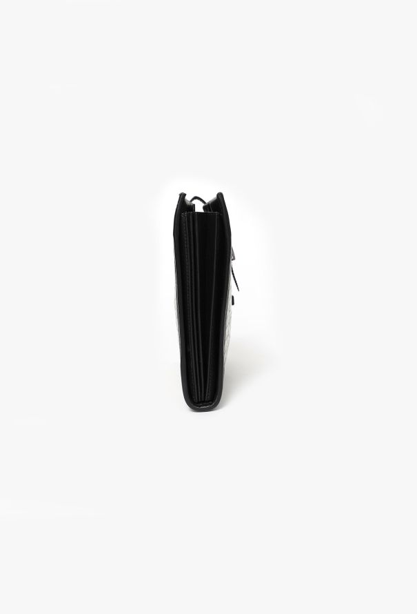 Balenciaga Crocodile Embossed Clutch - 6 Balenciaga Crocodile Embossed Clutch - 6