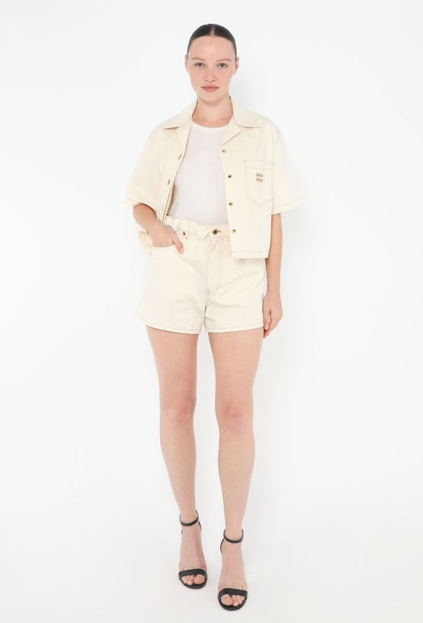 Miu Miu 2024 Denim Utility Set - 3