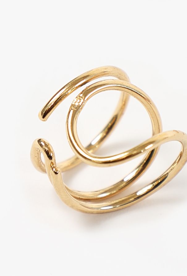 Balenciaga S/S 2013 Coil Set of 2 Rings - 6