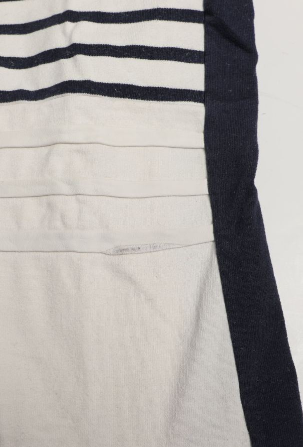 Céline Leather & Cotton Marinière Top - 6 Céline Leather & Cotton Marinière Top - 6