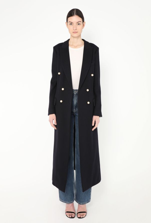 Céline Pre-Fall 2013 Tailored Pearl Coat - 1