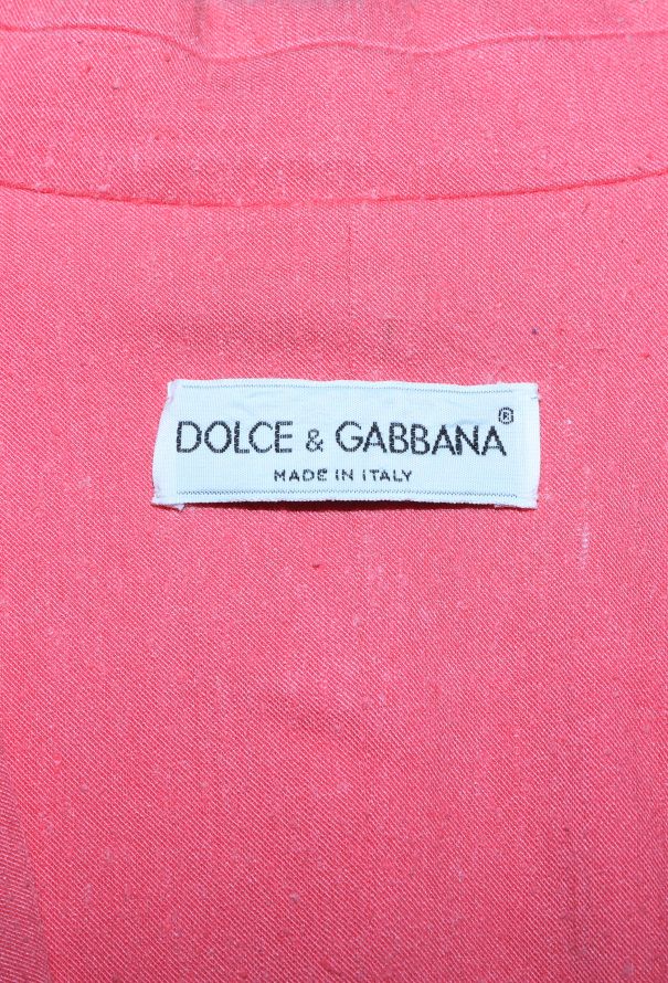 Dolce & Gabbana RARE S/S 1992 Cropped Tulip Ensemble - 6