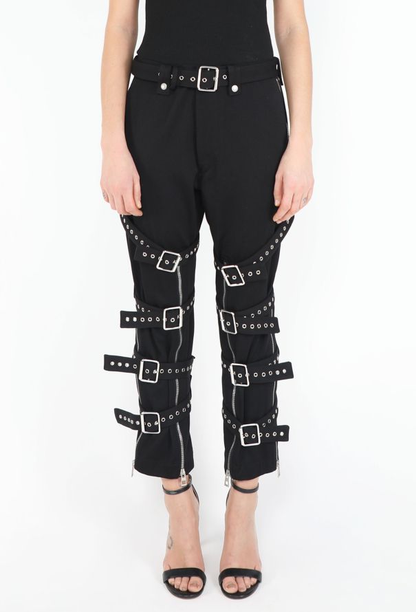 Loewe F/W 2021 Eyelet Bondage Trousers - 4