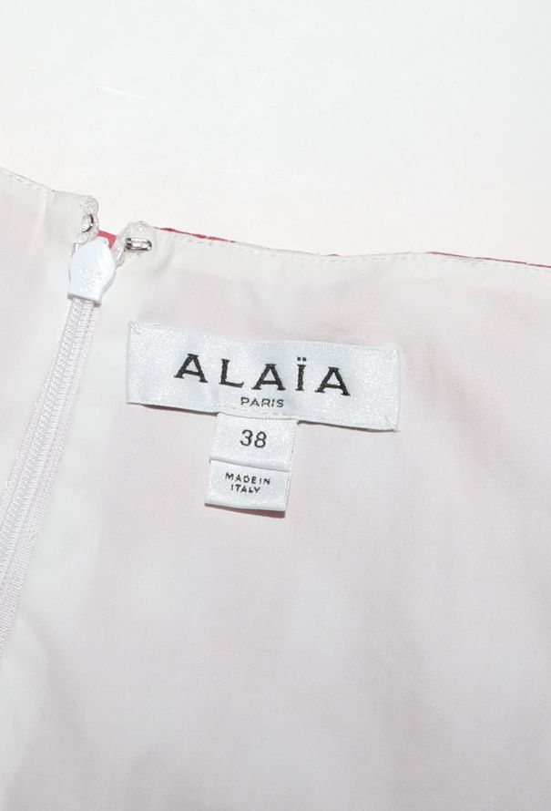 Alaïa Gingham Flared Maxi Skirt, 2023 - 5