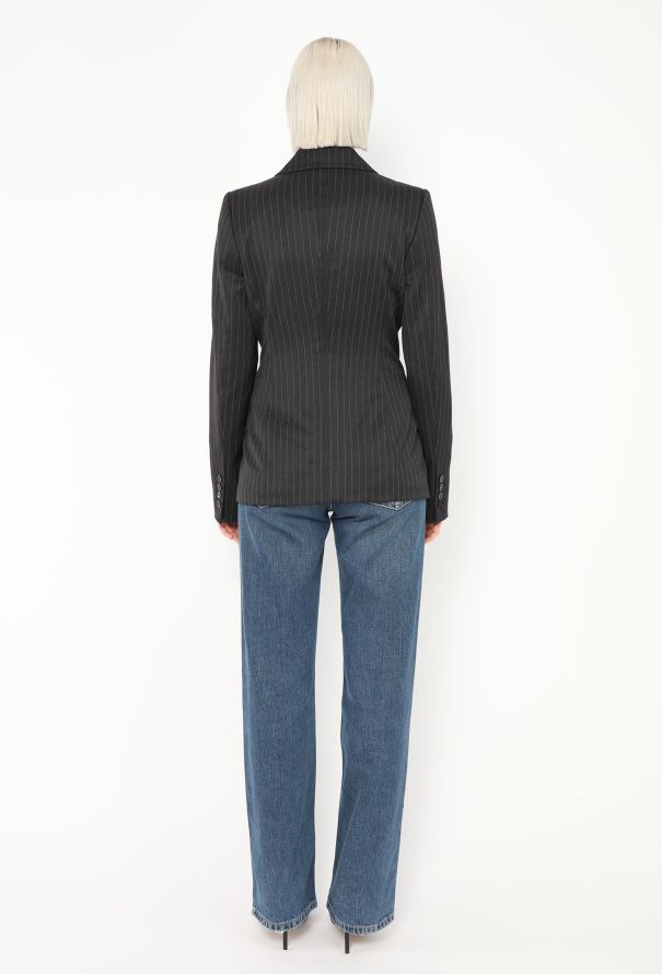 Gucci S/S 2005 Tailored Pinstripe Blazer - 5