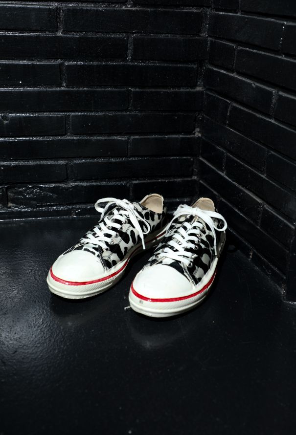 Marni Bicolor Painted Sneakers - 1