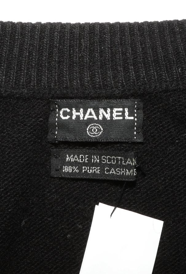 Chanel '90s Scottish Cashmere Cardigan - 6