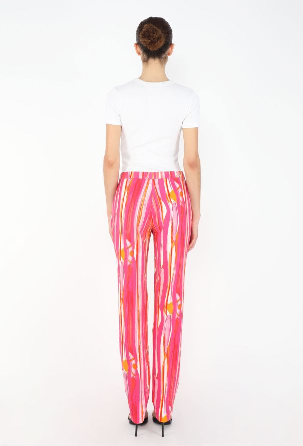 Gucci S/S 1996 Graphic Printed Trousers - 8