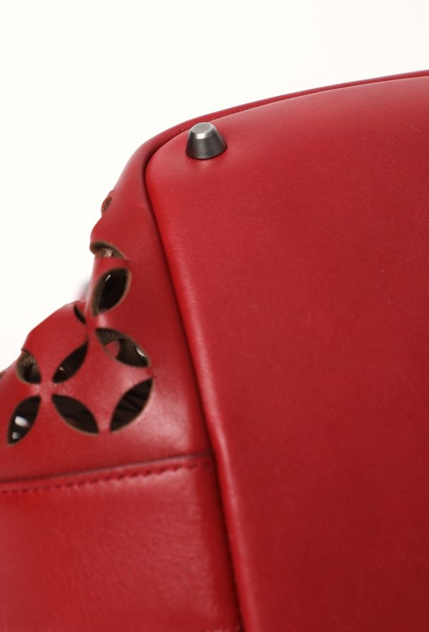 Alaïa Laser-Cut Tote Bag - 7