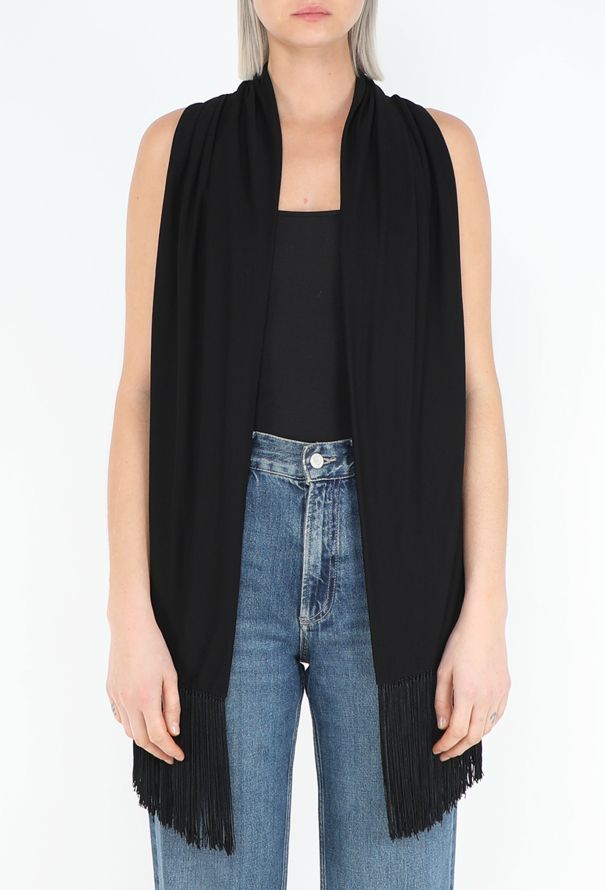 Hermès Fall 2004 Fringed Smoking Vest - 1