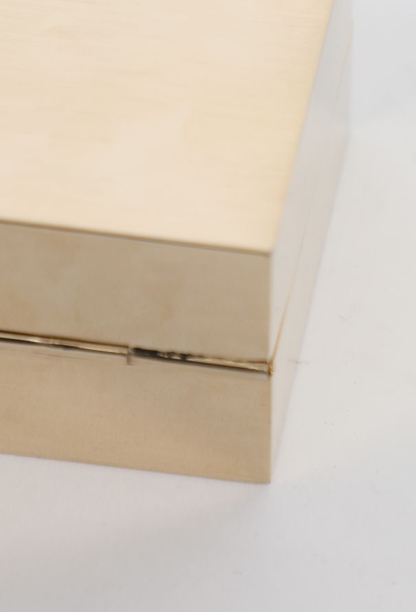 Calvin Klein Vintage Metal Box Clutch - 10