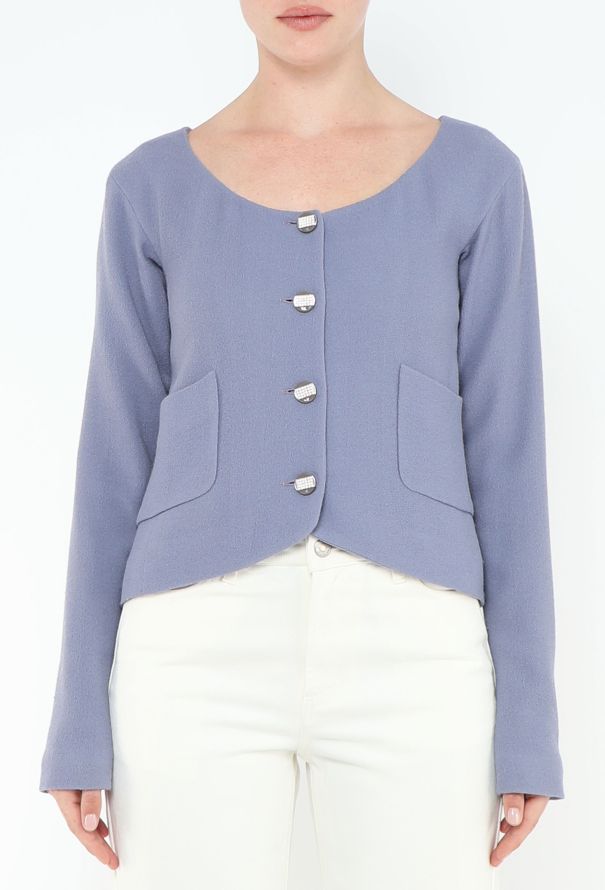 Chanel Resort 2012 Scoop-Neck Jacket - 1