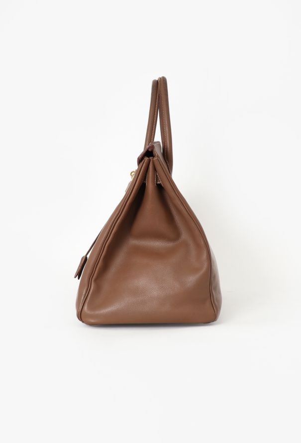 Hermès Birkin 40 “Shooting Star” – Fauve Calfskin, 1999 - 7