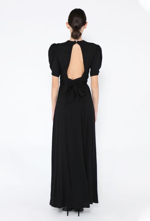 Ossie Clark '70s Crêpe Wrap Dress - 4