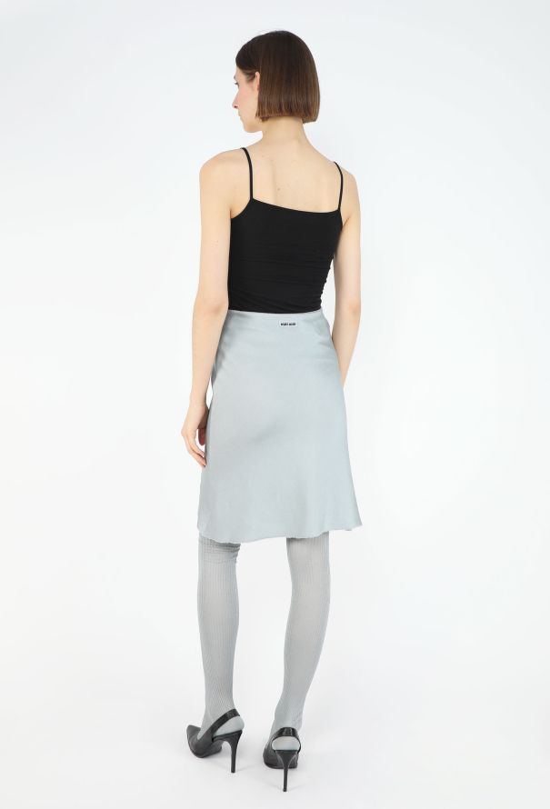 Miu Miu F/W 2025 Ribbed Silk 3-Piece Ensemble - 6