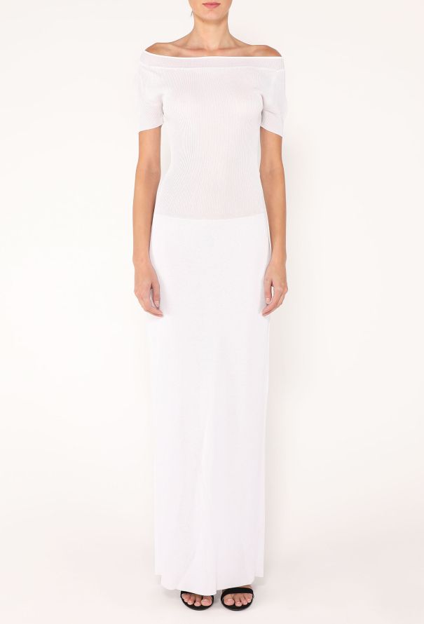 Khaite 2024 Basile Off-Shoulder Dress - 2 Khaite 2024 Basile Off-Shoulder Dress - 2