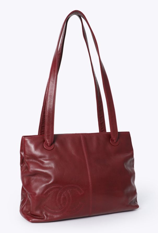 Chanel Vintage CC Shopping Tote Bag - 3