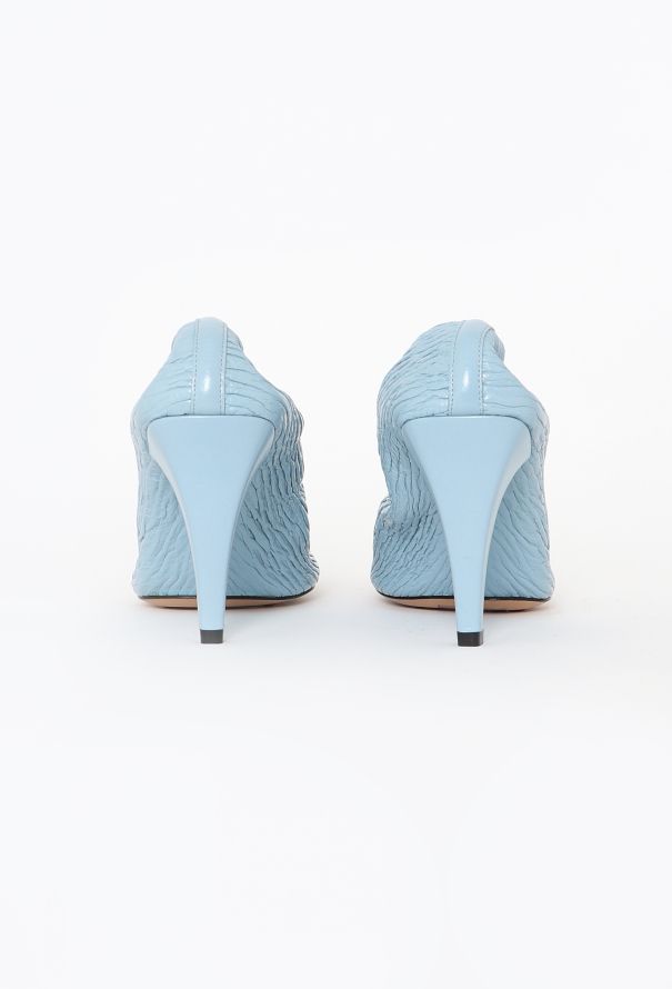 Bottega Veneta S/S 2020 Textured Square Pumps - 6 Bottega Veneta S/S 2020 Textured Square Pumps - 6