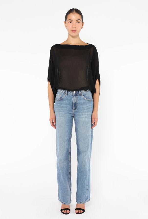 Maison Margiela 2008 Boatneck Coffin Bodysuit - 3
