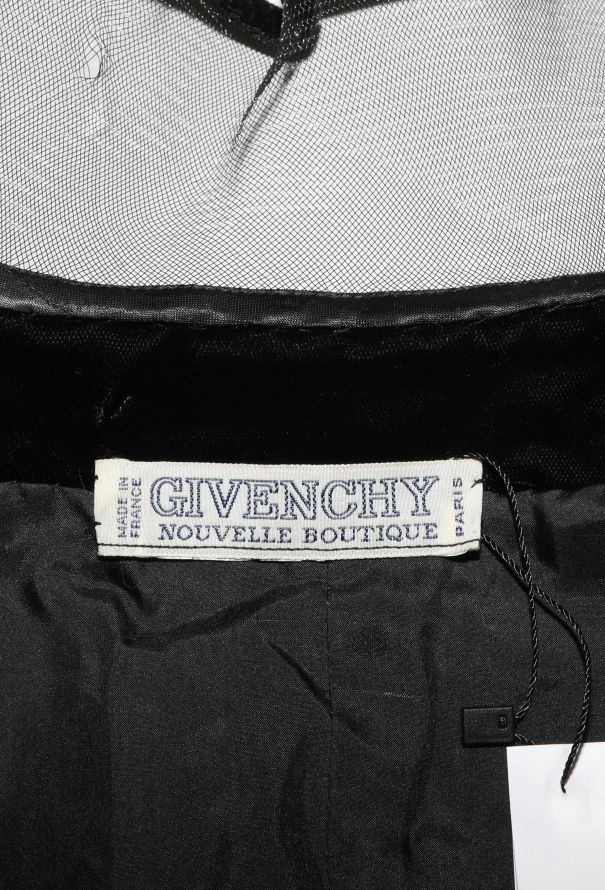 Givenchy Vintage Mesh Ruffle Dress - 6