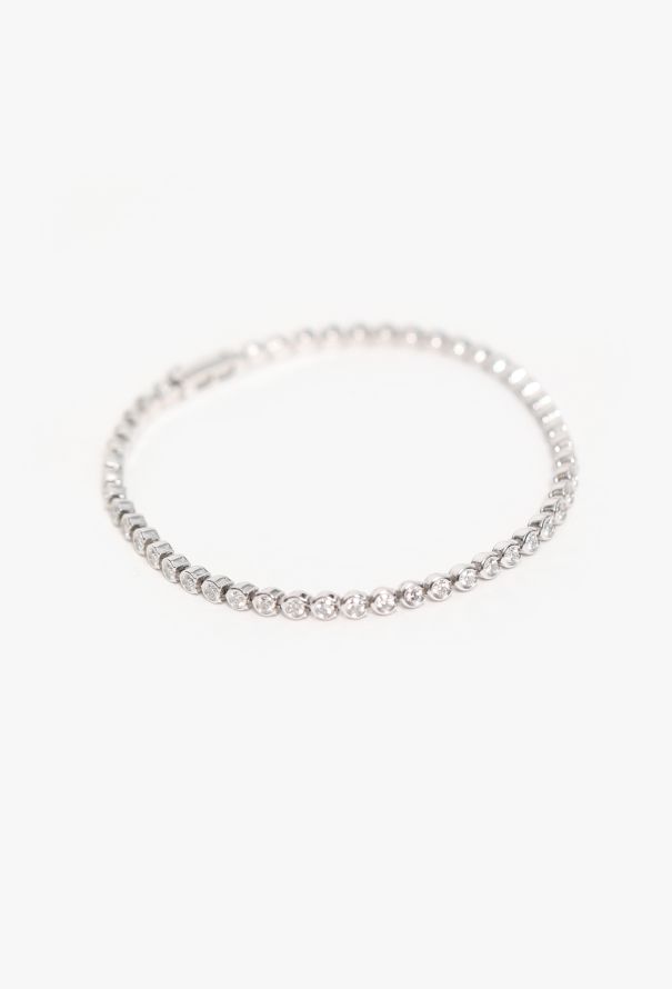Cartier 18k White Gold & Diamonds C de Cartier Bracelet - 3 Cartier 18k White Gold & Diamonds C de Cartier Bracelet - 3