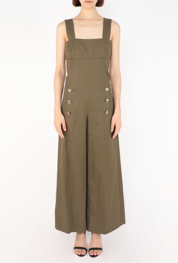 Sonia Rykiel Naval Linen Jumpsuit, S/S 2015 - 3
