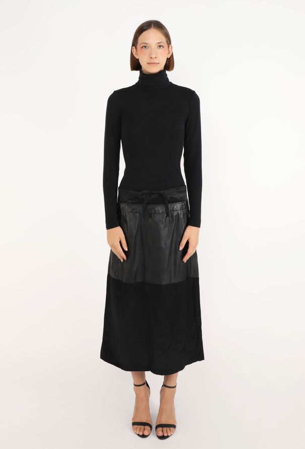 Maison Margiela Artisanal Patchwork 'Lining' Skirt, 2002 - 1