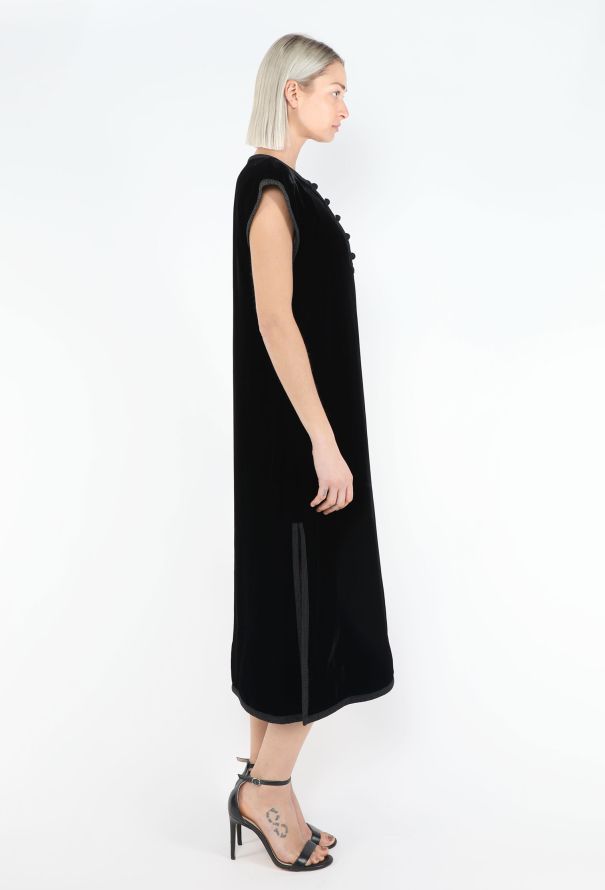 Saint Laurent COLLECTOR 1976 Russian Velvet Tunic Dress - 3