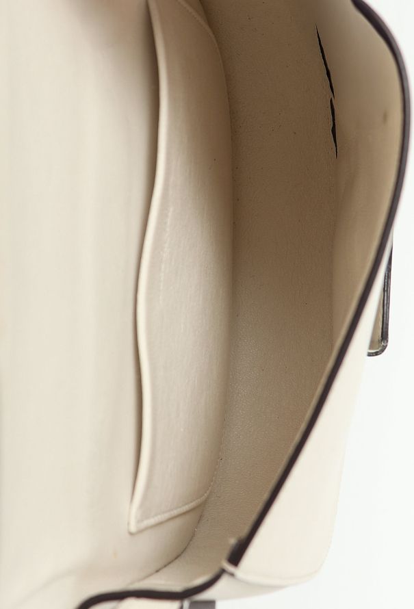 Céline White Small Trotteur Bag - 12