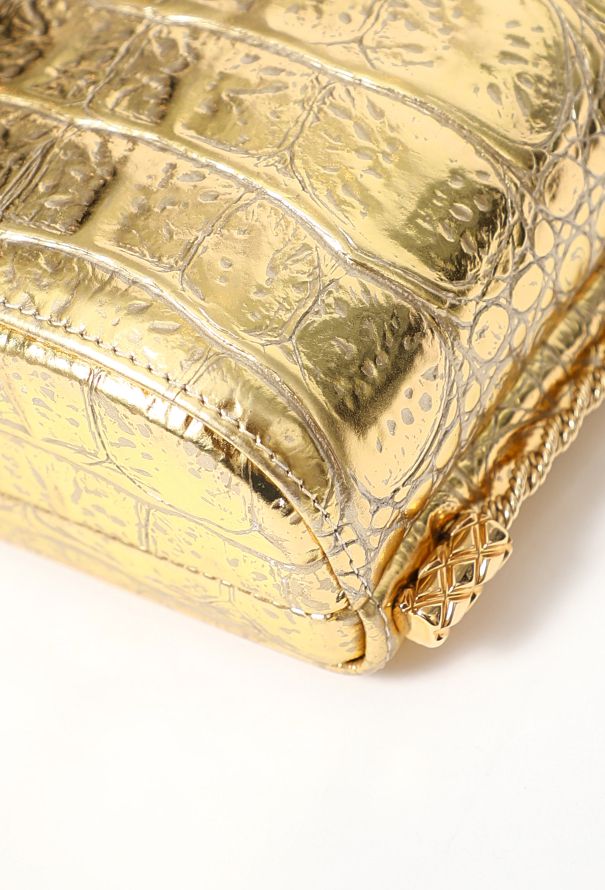 Chanel Rare Pre-Fall 2019 Gold Mini Evening Bag - 9 Chanel Rare Pre-Fall 2019 Gold Mini Evening Bag - 9