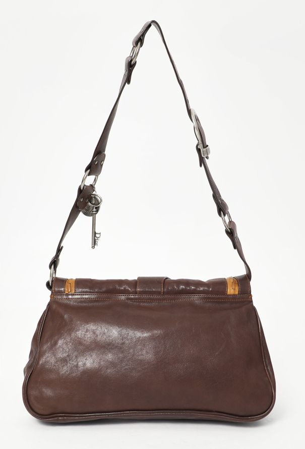 Dior S/S 2006 Brown Gaucho Double Saddle Bag - 4 Dior S/S 2006 Brown Gaucho Double Saddle Bag - 4