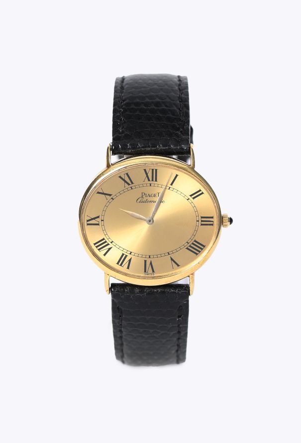 Piaget Vintage 18K Yellow Gold  Ellipse Watch - 1