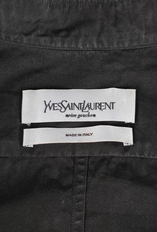 Saint Laurent Lace-Up Corset Cuff Shirt, 2001 - 7