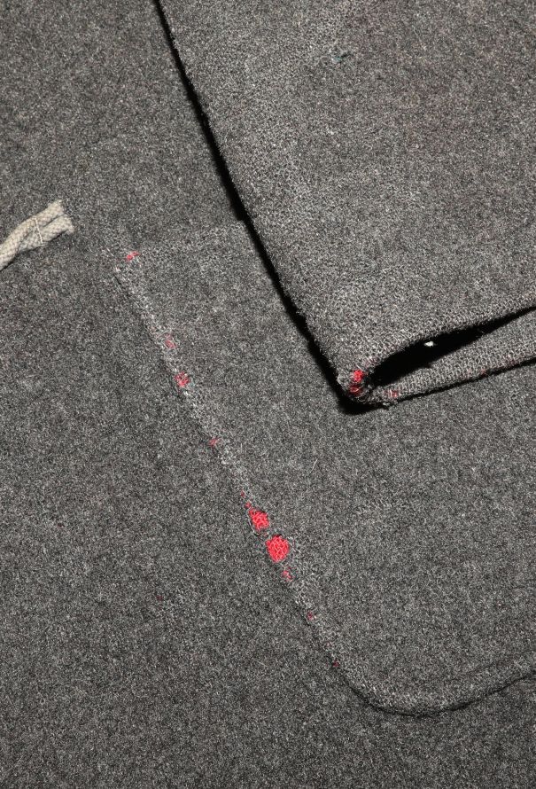 Men's Vintage 1950s French Hooded Duffle Coat - 7 Men's Vintage 1950s French Hooded Duffle Coat - 7