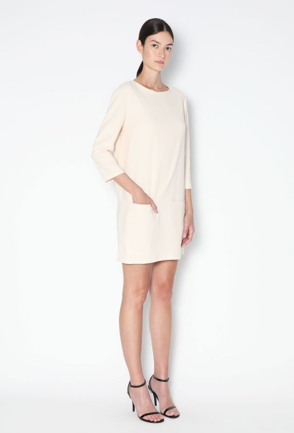 The Row Marina Crêpe Pocket Dress - 1