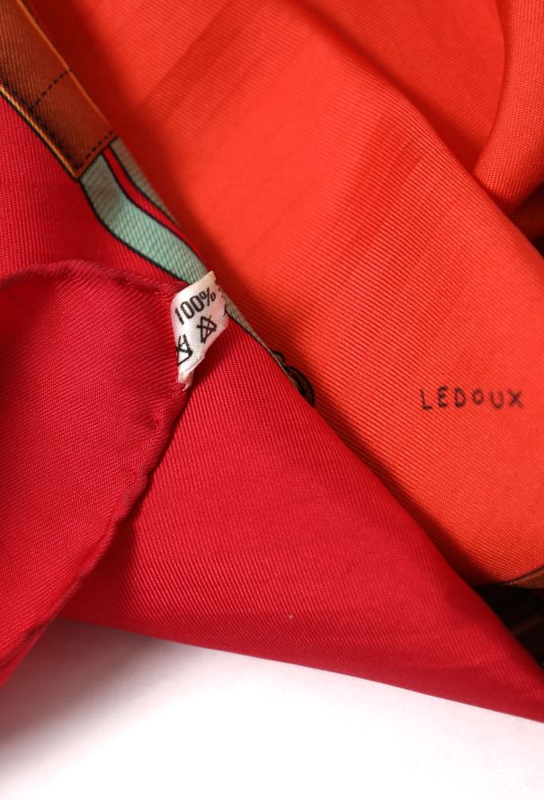 Hermès 1971 'Jumping' 90cm Silk Carré - 6