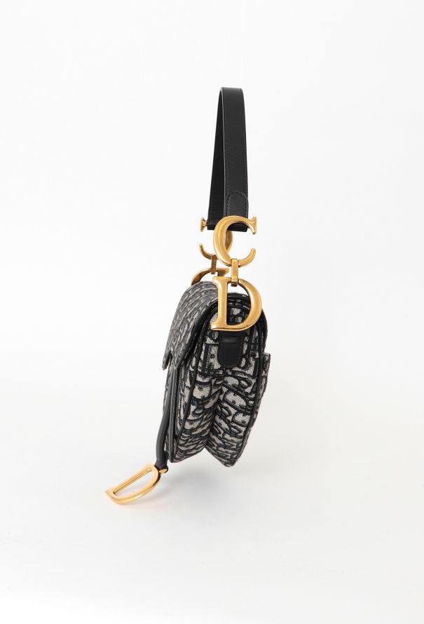 Dior Oblique Medium Saddle Bag - 5 Dior Oblique Medium Saddle Bag - 5