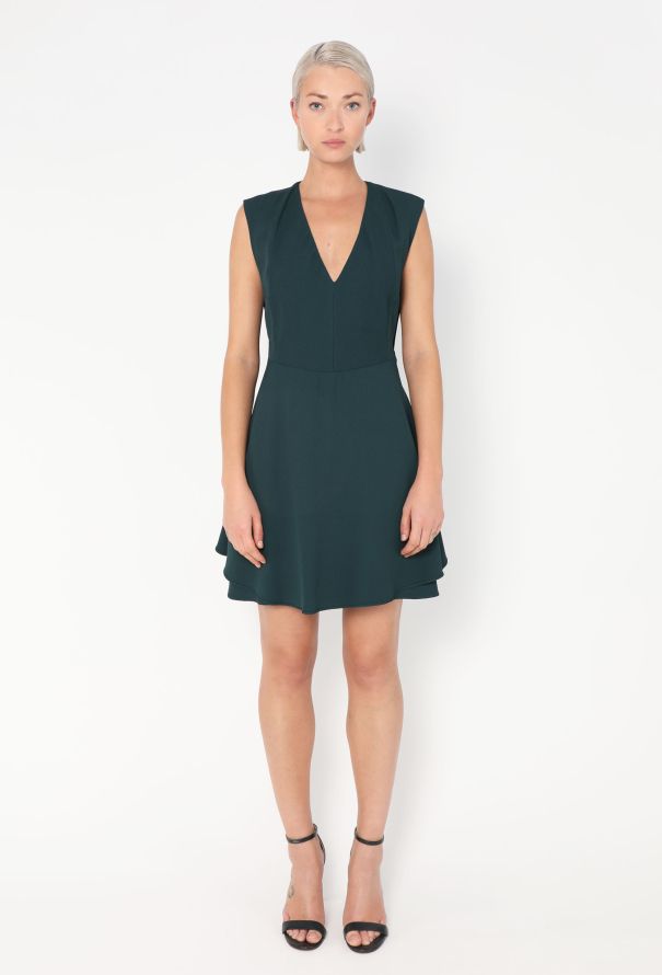 Balenciaga Open-Back Cape Dress - 2