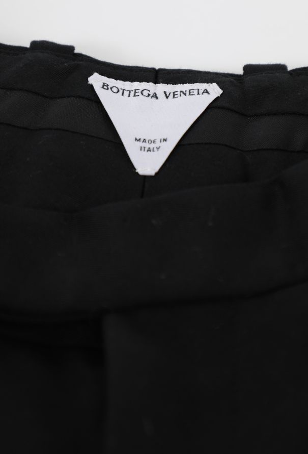 Bottega Veneta S/S 2023 Cotton Curved Hem Trousers - 6
