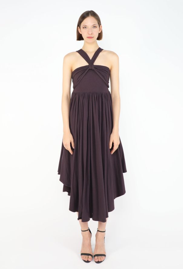 Romeo Gigli Asymmetrical Halter Dress, 1996 - 1