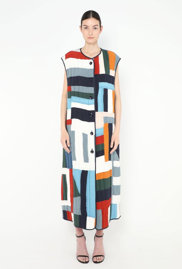 Chloé STUNNING F/W 2022 Patchwork Liner Vest - 1