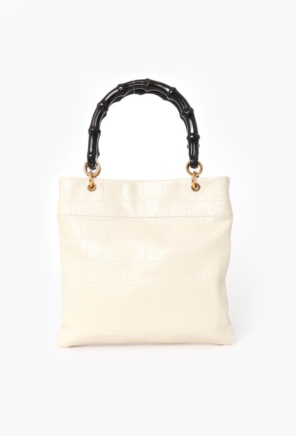 Jil Sander Embossed Mini Tote Bag - 4