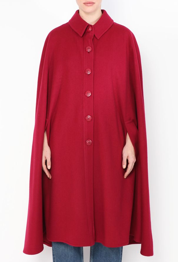 Saint Laurent Rare F/W 1988 Felted Cape - 4 Saint Laurent Rare F/W 1988 Felted Cape - 4