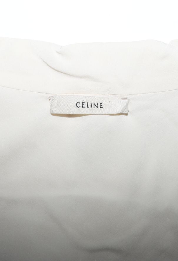 Céline Classic Silk Lavallière Blouse - 5