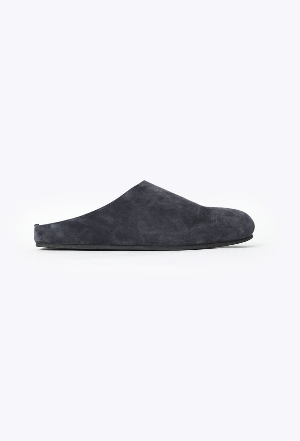 The Row S/S 2024 Suede Hugo Slides - 1